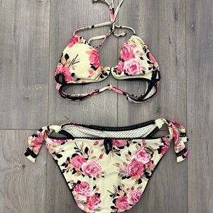 Betsey Johnson Polka Dot Bikini Set